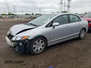 2008 Honda Civic LX z VIN 1HGFA16528L109314, wystawiony jako Copart lot #57483875 z przebiegiem 184 967 mil mil oraz Szkoda całkowita • Salvage title. Historia ofert i sprzedaży dostępna na DreamBid. Obrazek 1.