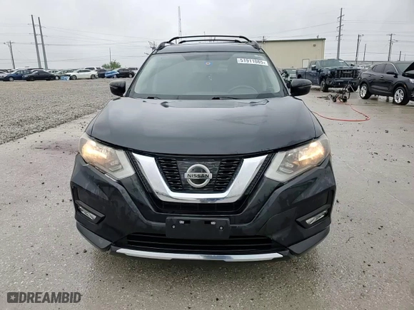2017 Nissan Rogue S with VIN 5N1AT2MT9HC826153, listed as a Copart auction lot 51911085 with 91,214 mi miles and Salvage Title. Bid and sale history available at carsss.com. Image 14.