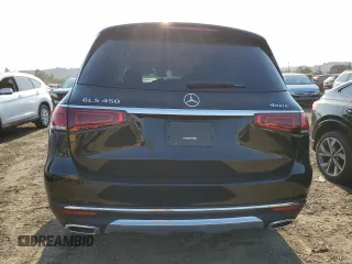 2022 Mercedes-Benz GLS 450 with VIN 4JGFF5KE5NA778063, listed as a Copart auction lot 73613114 with 15,666 mi miles and Salvage Title. Bid and sale history available at DreamBid. Image 6.