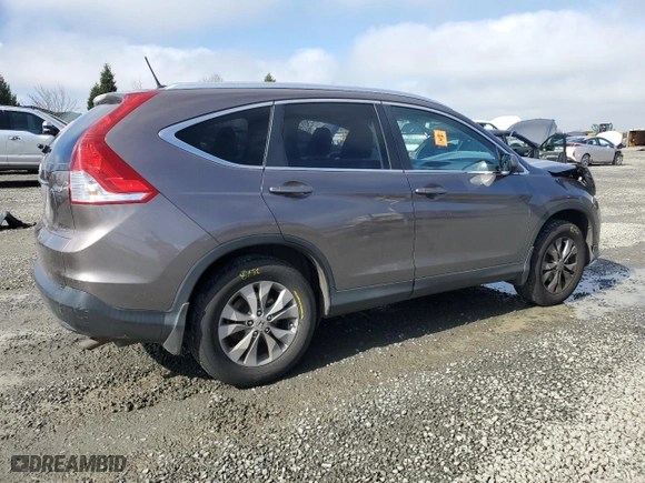 2014 Honda CR-V EX-L with VIN 2HKRM4H78EH660222, listed as a Copart auction lot 46941855 with 101,150 mi miles and Salvage Title. Bid and sale history available at carsss.com. Image 3.
