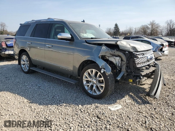 2019 Ford Expedition Platinum with VIN 1FMJU1MT5KEA79007, listed as a Copart auction lot 48873475 with 61,421 mi miles and Salvage Title. Bid and sale history available at carsss.com. Image 4.