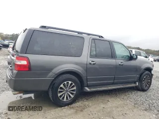 2015 Ford Expedition EL XLT with VIN 1FMJK1HT0FEF00637, listed as a Copart auction lot 80296034 with 154,928 mi miles and Salvage Title. Bid and sale history available at carsss.com. Image 3.
