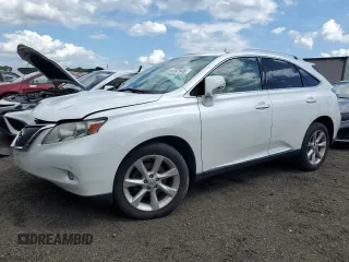 2012 Lexus RX 350 with VIN JTJZK1BA7C2414704, listed as a Copart auction lot 61247545 with 126,344 mi miles and Salvage title. Bid and sale history available at DreamBid. Image 1.