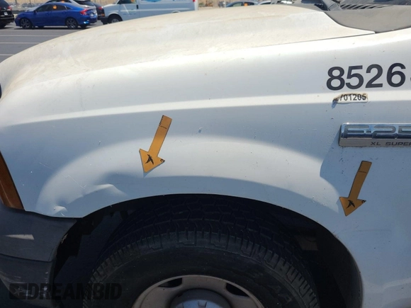 2005 Ford F-250 XL with VIN 1FTSX20545EB22186, listed as a IAAI auction lot 42610490 with 157,916 mi miles and . Bid and sale history available at DreamBid. Image 7.