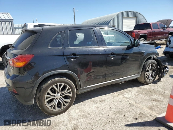 2018 Mitsubishi Outlander SE with VIN JA4AP3AW8JU017962, listed as a Copart auction lot 53036715 with Not provided miles and Salvage title. Bid and sale history available at DreamBid. Image 3.