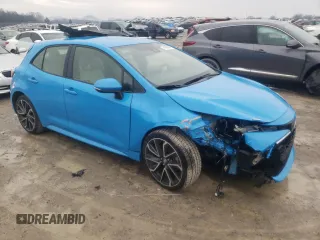 2019 Toyota Corolla Hatchback SE with VIN JTNK4RBE9K3069759, listed as a Copart auction lot 41690984 with 61,489 mi miles. Bid and sale history available at carsss.com. Image 4.