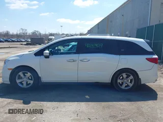 2018 Honda Odyssey EX-L z VIN 5FNRL6H70JB102713, wystawiony jako IAAI lot #42003129 z przebiegiem 410 500 mil mil oraz . Historia ofert i sprzedaży dostępna na DreamBid. Obrazek 14.