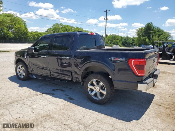 2022 Ford F-150 XL with VIN 1FTFW1E59NKD92796, listed as a Copart auction lot 60110114 with 96,420 mi miles and Salvage Title. Bid and sale history available at carsss.com. Image 2.