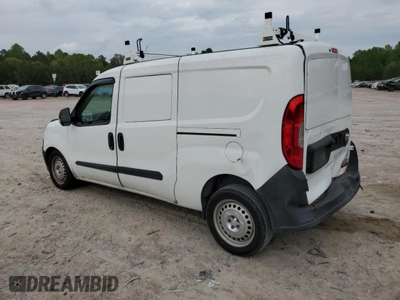 2017 Ram ProMaster City Cargo Tradesman with VIN ZFBERFAB5H6D68185, listed as a Copart auction lot 87757165 with 88,922 mi miles and Salvage Title. Bid and sale history available at DreamBid. Image 2.