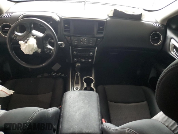 2017 Nissan Pathfinder SV with VIN 5N1DR2MM2HC691117, listed as a Copart auction lot 55679215 with Not provided miles and Salvage title. Bid and sale history available at DreamBid. Image 8.
