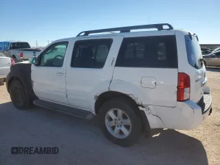 2008 Nissan Pathfinder SE with VIN 5N1AR18U58C650987, listed as a Copart auction lot 87967385 with 197,063 mi miles and Clean Title. Bid and sale history available at carsss.com. Image 2.