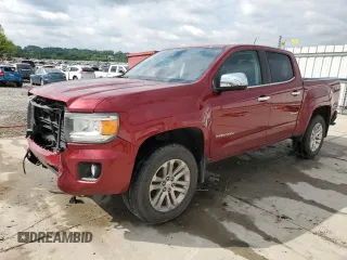 2018 GMC Canyon 4WD SLT z VIN 1GTG6DEN2J1146775, wystawiony jako Copart lot #57945445 z przebiegiem 185 980 mil mil oraz Szkoda całkowita • Salvage title. Historia ofert i sprzedaży dostępna na DreamBid. Obrazek 1.