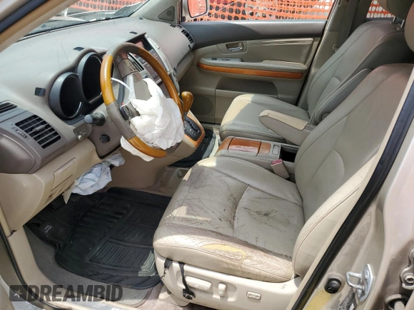2005 Lexus RX 330 with VIN 2T2GA31U15C023620, listed as a Copart auction lot 55962655 with 288,359 mi miles and Salvage Title. Bid and sale history available at DreamBid. Image 7.