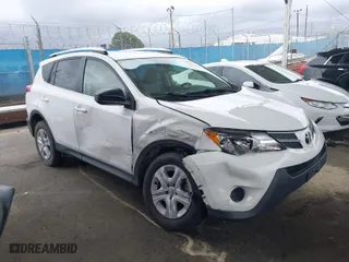 2013 Toyota RAV4 LE with VIN JTMZFREV9DD016890, listed as a IAAI auction lot 41736523 with NaN miles. Bid and sale history available at carsss.com. Image 1.