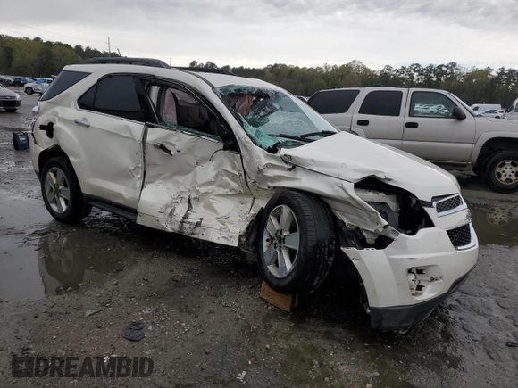 2014 Chevrolet Equinox LT with VIN 1GNALCEKXEZ121751, listed as a Copart auction lot 50181625 with 116,972 mi miles and Salvage Title. Bid and sale history available at carsss.com. Image 4.