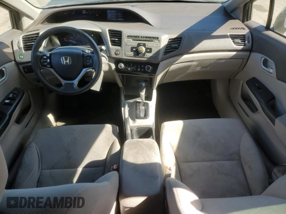 2012 Honda Civic LX z VIN 2HGFB2F53CH324712, wystawiony jako Copart lot #46248345 z przebiegiem 316 459 mil mil oraz Szkoda całkowita • Salvage title. Historia ofert i sprzedaży dostępna na DreamBid. Obrazek 8.