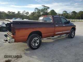 2005 Dodge 2500 SLT with VIN 3D7KS28D35G750040, listed as a Copart auction lot 42591365 with 105,523 mi miles and Salvage Title. Bid and sale history available at carsss.com. Image 3.