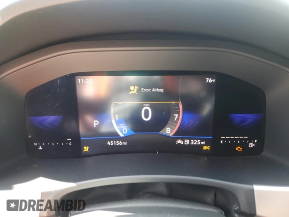 2023 Volkswagen Atlas SE with VIN 1V2DP2CA0PC508084, listed as a Copart auction lot 56982125 with 45,156 mi miles and Salvage title. Bid and sale history available at DreamBid. Image 9.