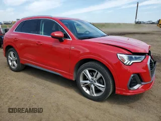 2020 Audi Q3 S line Premium Plus z VIN WA1EECF34L1094158, wystawiony jako Copart lot #64655465 z przebiegiem 93 101 mil mil oraz Czysty tytuł • Clean title. Historia ofert i sprzedaży dostępna na DreamBid. Obrazek 4.