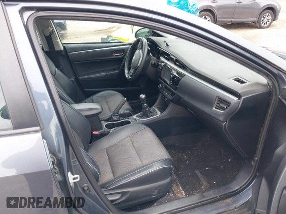 2016 Toyota Corolla L with VIN 2T1BURHE1GC677348, listed as a IAAI auction lot 42493119 with 85,632 mi miles and . Bid and sale history available at DreamBid. Image 5.