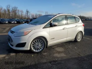 2014 Ford C-Max SE with VIN 1FADP5AU2EL500779, listed as a Copart auction lot 43764565 with 66,242 mi miles and Salvage Title. Bid and sale history available at carsss.com. Image 1.