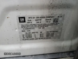 2019 Buick Encore Sport Touring with VIN KL4CJ2SBXKB714112, listed as a Copart auction lot 51063705 with Not Provided miles and Salvage Title. Bid and sale history available at DreamBid. Image 14.