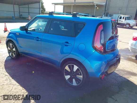 2016 Kia Soul + with VIN KNDJP3A56G7360757, listed as a IAAI auction lot 41840778 with 82,399 mi miles. Bid and sale history available at carsss.com. Image 3.