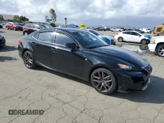 2014 Lexus IS 250 with VIN JTHBF1D2XE5033380, listed as a Copart auction lot 51100755 with 112,707 mi miles and Salvage Title. Bid and sale history available at DreamBid. Image 4.