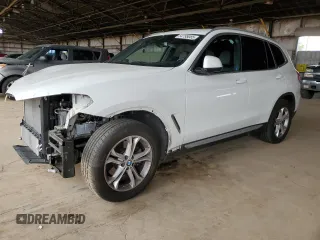 2021 BMW X3 sDrive30i z VIN 5UXTY3C01M9H64252, wystawiony jako Copart lot #54795085 z przebiegiem Nie podano mil oraz Szkody całkowita. Historia ofert i sprzedaży dostępna na DreamBid. Obrazek 1.