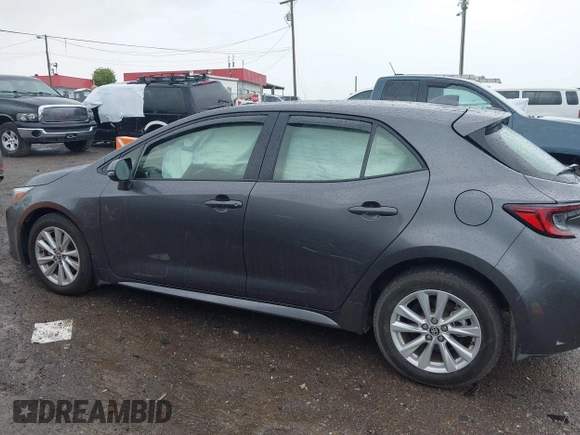 2023 Toyota Corolla Hatchback SE with VIN JTND4MBE2P3208889, listed as a IAAI auction lot 42128896 with 17,361 mi miles. Bid and sale history available at carsss.com. Image 14.