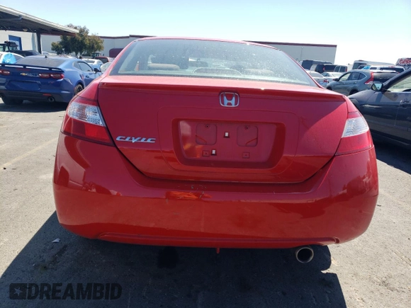 2008 Honda Civic Cpe EX with VIN 2HGFG12848H557615, listed as a Copart auction lot 70047284 with 137,461 mi miles and Salvage Title. Bid and sale history available at carsss.com. Image 6.