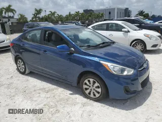 2015 Hyundai Accent GLS with VIN KMHCT4AE1FU842834, listed as a Copart auction lot 55531675 with 0 mi miles and Clean Title. Bid and sale history available at carsss.com. Image 4.