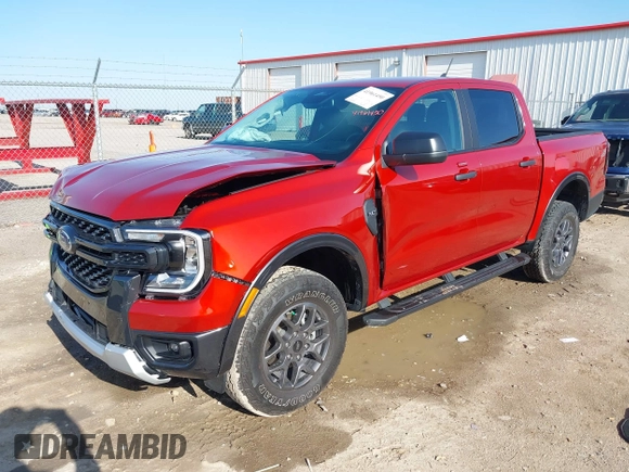 2024 Ford Ranger XLT z VIN 1FTER4HH8RLE62816, wystawiony jako IAAI lot #41961450 z przebiegiem 6 399 mil mil oraz . Historia ofert i sprzedaży dostępna na DreamBid. Obrazek 17.