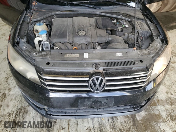 2013 Volkswagen Passat S with VIN 1VWAP7A30DC035351, listed as a Copart auction lot 84110754 with 268,287 mi miles and Salvage title. Bid and sale history available at DreamBid. Image 11.