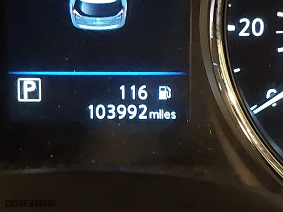 2019 Nissan Rogue SV with VIN 5N1AT2MV5KC712949, listed as a IAAI auction lot 41710260 with 103,992 mi miles. Bid and sale history available at carsss.com. Image 16.