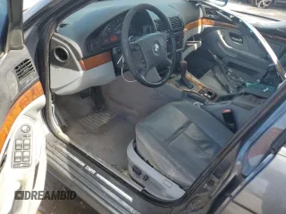2001 BMW 5 Series 530iA with VIN WBADT63461CF08161, listed as a Copart auction lot 78609274 with 189,808 mi miles and Salvage Title. Bid and sale history available at carsss.com. Image 8.
