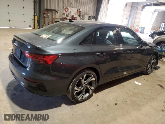 2022 Audi A3 Premium Plus with VIN WAUBUDGY7NA056094, listed as a Copart auction lot 44011554 with 17,217 mi miles. Bid and sale history available at carsss.com. Image 3.