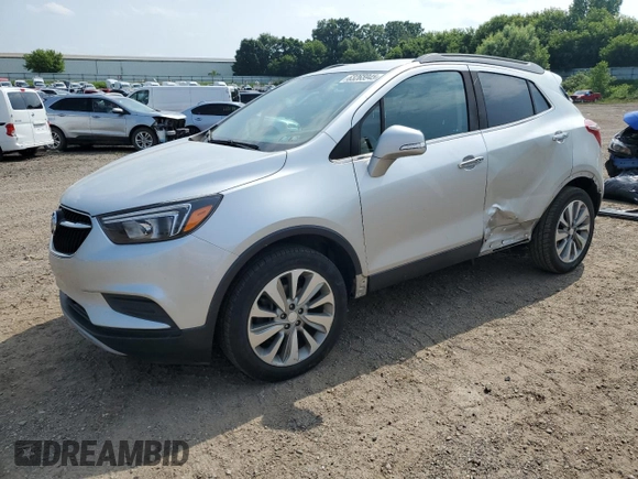 2017 Buick Encore Preferred with VIN KL4CJASB0HB216892, listed as a Copart auction lot 63265945 with 72,189 mi miles and Clean title. Bid and sale history available at DreamBid. Image 1.