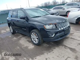 2016 Jeep Compass High Altitude Edition with VIN 1C4NJDEB8GD773127, listed as a IAAI auction lot 41716453 with 130,491 mi miles. Bid and sale history available at carsss.com. Image 1.