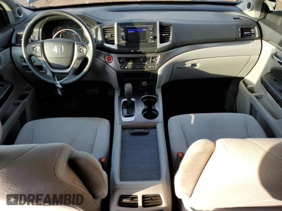 2016 Honda Pilot LX with VIN 5FNYF5H12GB014392, listed as a Copart auction lot 47092685 with 108,922 mi miles and Salvage Title. Bid and sale history available at DreamBid. Image 8.