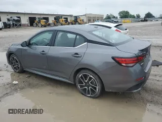 2024 Nissan Sentra SR with VIN 3N1AB8DV3RY286936, listed as a Copart auction lot 57411065 with 13,438 mi miles and Salvage title. Bid and sale history available at DreamBid. Image 2.