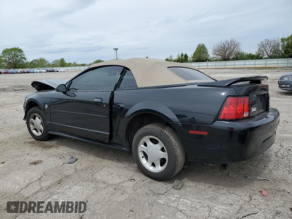 1999 Ford Mustang z VIN 1FAFP4444XF204789, wystawiony jako Copart lot #55103615 z przebiegiem Nie podano mil oraz Czysty tytuł • Clean title. Historia ofert i sprzedaży dostępna na DreamBid. Obrazek 2.