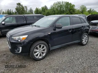 2015 Mitsubishi Outlander SE with VIN 4A4AR4AU5FE062601, listed as a Copart auction lot 59747385 with 106,082 mi miles and Salvage title. Bid and sale history available at DreamBid. Image 1.