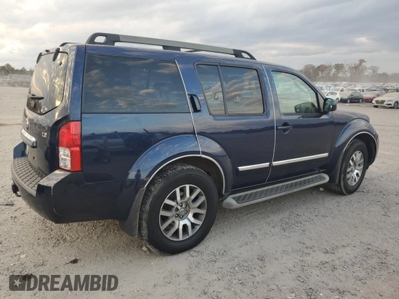 2011 Nissan Pathfinder LE with VIN 5N1AR1NB5BC611729, listed as a Copart auction lot 79731184 with 167,232 mi miles and Salvage title. Bid and sale history available at DreamBid. Image 3.