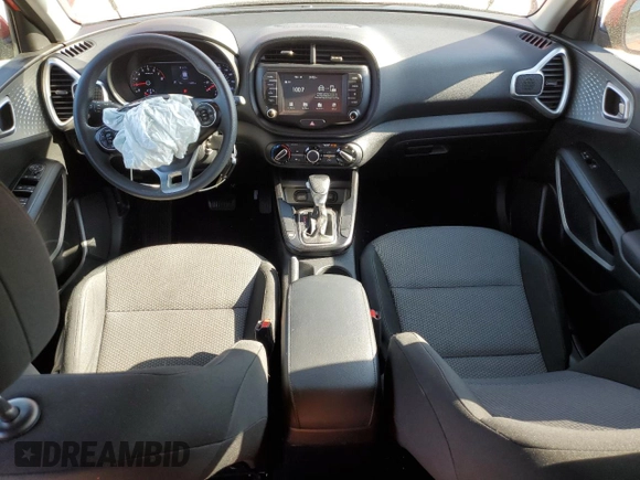 2020 Kia Soul LX with VIN KNDJ23AU0L7705801, listed as a Copart auction lot 48470975 with 115,882 mi miles and Salvage Title. Bid and sale history available at carsss.com. Image 8.