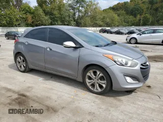 2014 Hyundai Elantra GT with VIN KMHD35LH8EU178662, listed as a Copart auction lot 71918544 with 185,126 mi miles and Salvage Title. Bid and sale history available at carsss.com. Image 4.