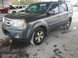 2011 Honda Pilot EX-L with VIN 5FNYF4H57BB047605, listed as a Copart auction lot 76311264 with 207,561 mi miles and Salvage Title. Bid and sale history available at carsss.com. Image 1.