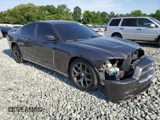 2014 Dodge Charger SXT z VIN 2C3CDXHG1EH315764, wystawiony jako Copart lot #57605135 z przebiegiem 273 912 mil mil oraz Szkoda całkowita • Salvage title. Historia ofert i sprzedaży dostępna na DreamBid. Obrazek 4.