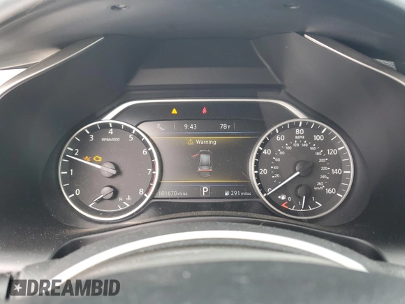 2018 Nissan Murano S z VIN 5N1AZ2MG6JN186611, wystawiony jako Copart lot #54903895 z przebiegiem 101 670 mil mil oraz Szkoda całkowita • Salvage title. Historia ofert i sprzedaży dostępna na DreamBid. Obrazek 9.