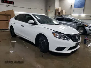 2017 Nissan Sentra SV with VIN 3N1AB7APXHY346855, listed as a Copart auction lot 50749045 with 78,119 mi miles and Salvage Title. Bid and sale history available at DreamBid. Image 4.